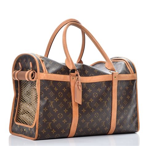 louis vuitton dog handbag|louis vuitton dog carrier 50.